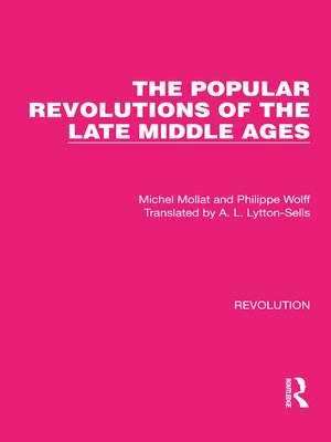 cover image of The Popular Revolutions of the Late Middle Ages